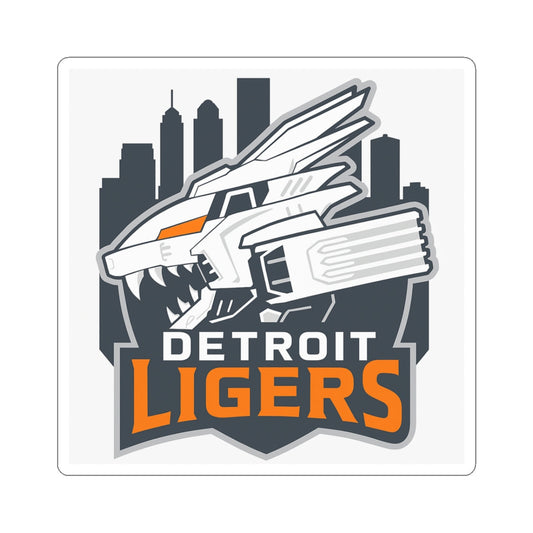 Detroit Ligers Stickers Printify